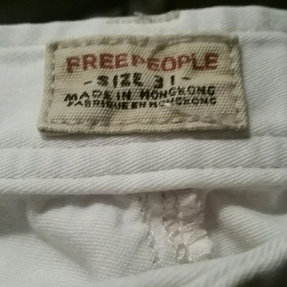 FREE PEOPLE l Flare High Rise Jeans E1 - Picture 2 of 7